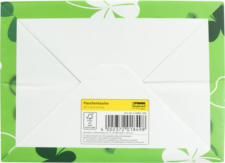 Produktbild Idena Flaschent. FSC-Mix Glücksklee, 35x12,5x9cm (1x)
