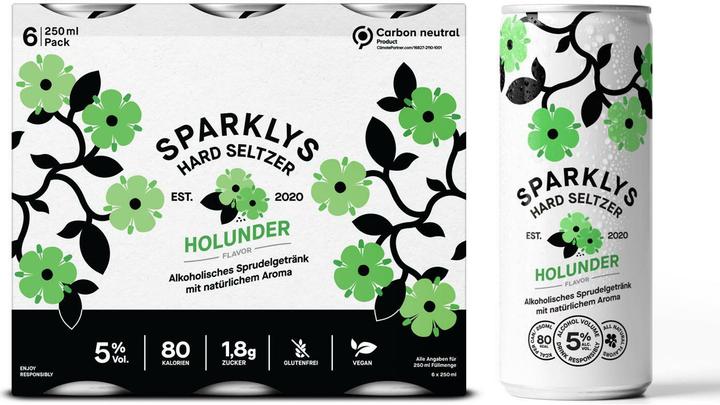 Sparklys Holunder (6 x 25 cl)