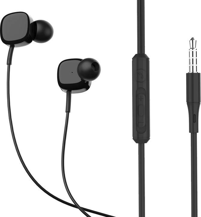 Actual product image Tellur Basic Sigma wired in-ear headphones black (Cable)