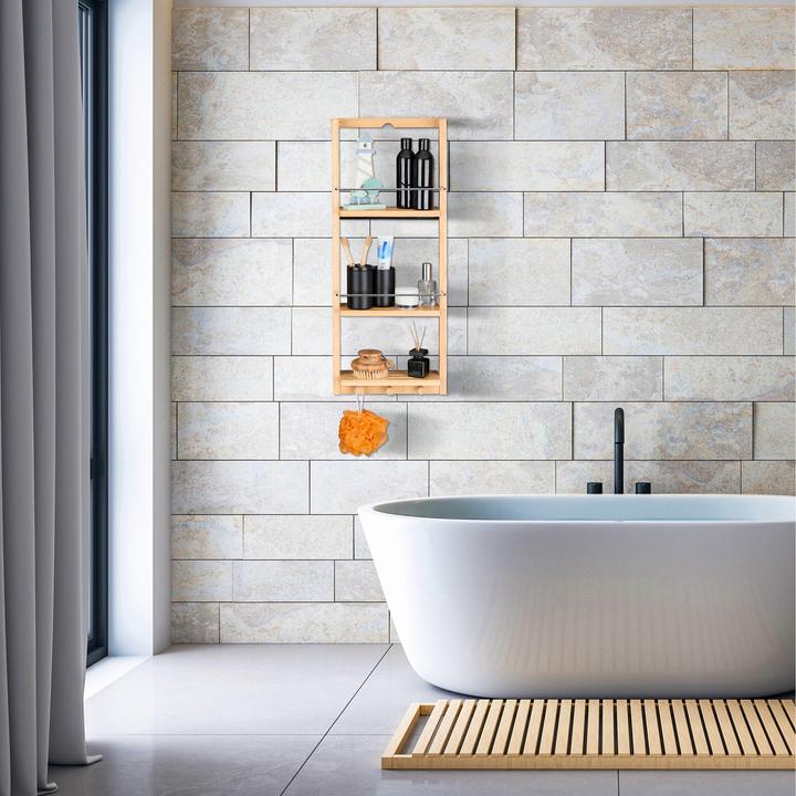 Produktbild Relaxdays Duschregal (10 x 10 x 70 cm)