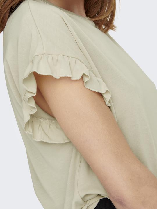 Actual product image Only Ruched top with short sleeves (S)