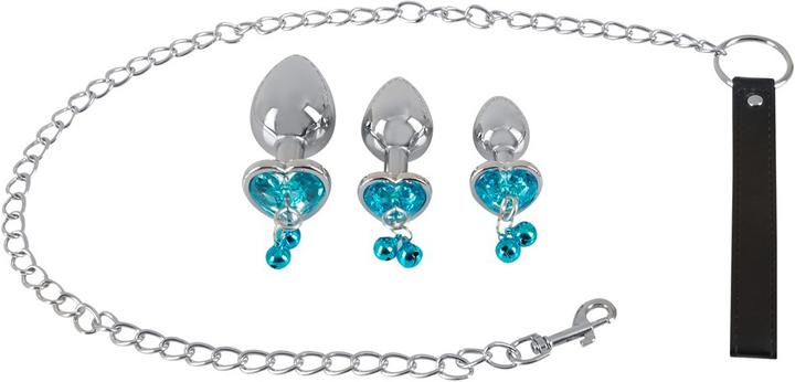 Produktbild You2Toys Butt plug set with a leash