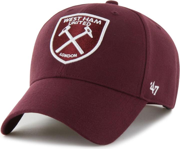 Image du produit 47 Brand Curved Snapback Cap - West Ham United maroon