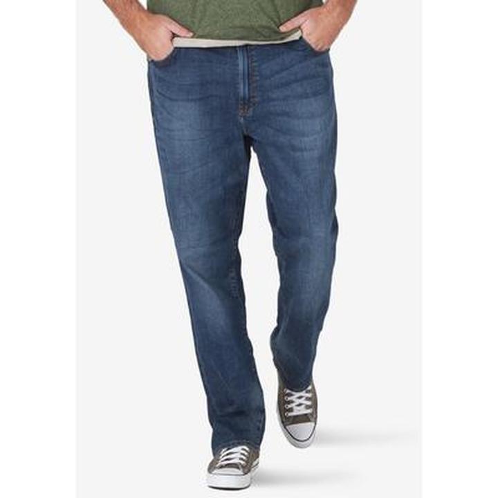 Lee Extreme Motion Straight Fit Tapered Leg Jeans (W40/L36)