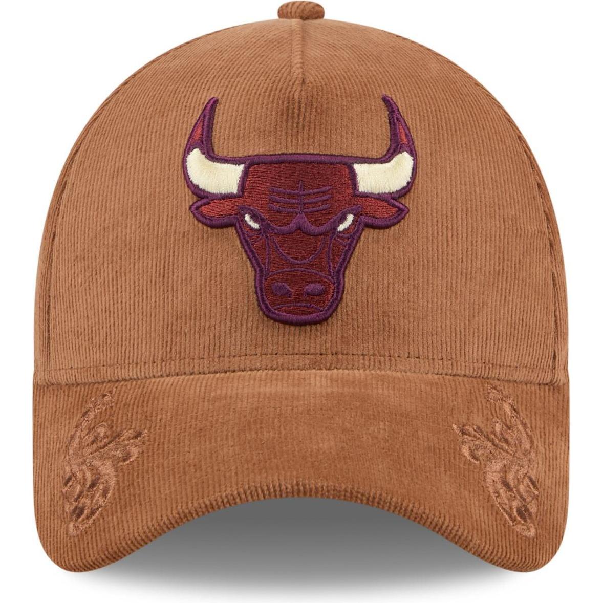 Thumbnail - New Era, Herren, Cap, A-Frame Snapback Cap KORD Chicago Bulls peanut, Braun, (One Size)