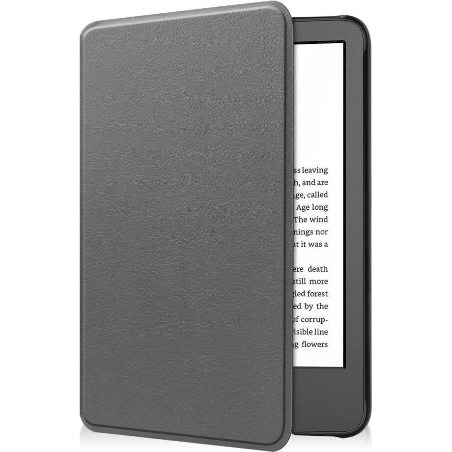 Thumbnail - Cover-Discount Kindle 2022 (6.0 / 11.Gen.) - Schutzhülle Etui grau (Kindle), eReader Zubehör, Grau