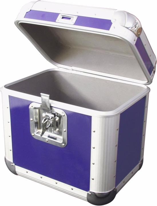 Actual product image Roadinger Plate Case ALU 75/25, rounded, blue