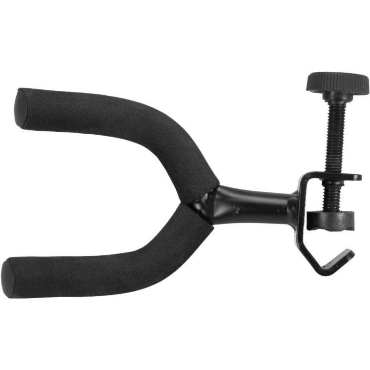Dimavery Stativhalter für Gitarre, schwarz (Gitarre, Bass, E-Gitarre), Instrumentenständer + Halter, Schwarz