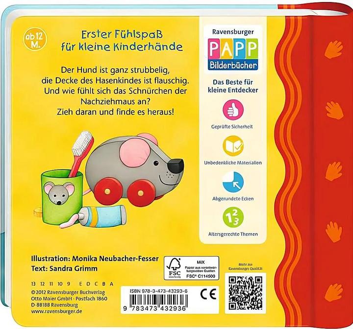 Actual product image Ravensburger Mein erstes Fühlbuch (German)