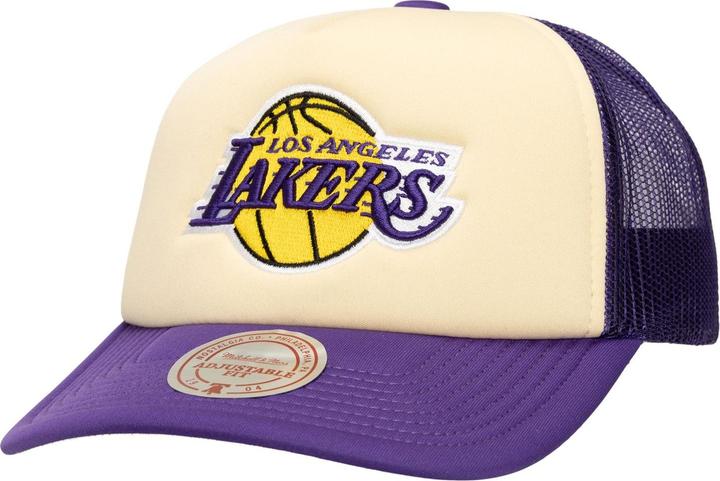 Produktbild Mitchell & Ness Mesh Trucker Cap Vintage Los Angeles Lakers