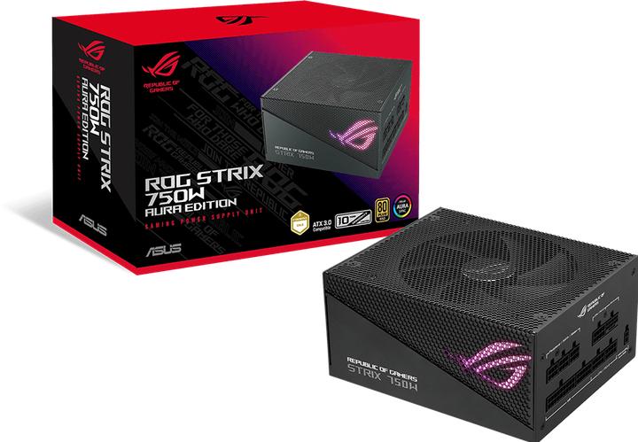 Produktbild ASUS PSU ROG STRIX 750W Gold Aura Edition (750 W)