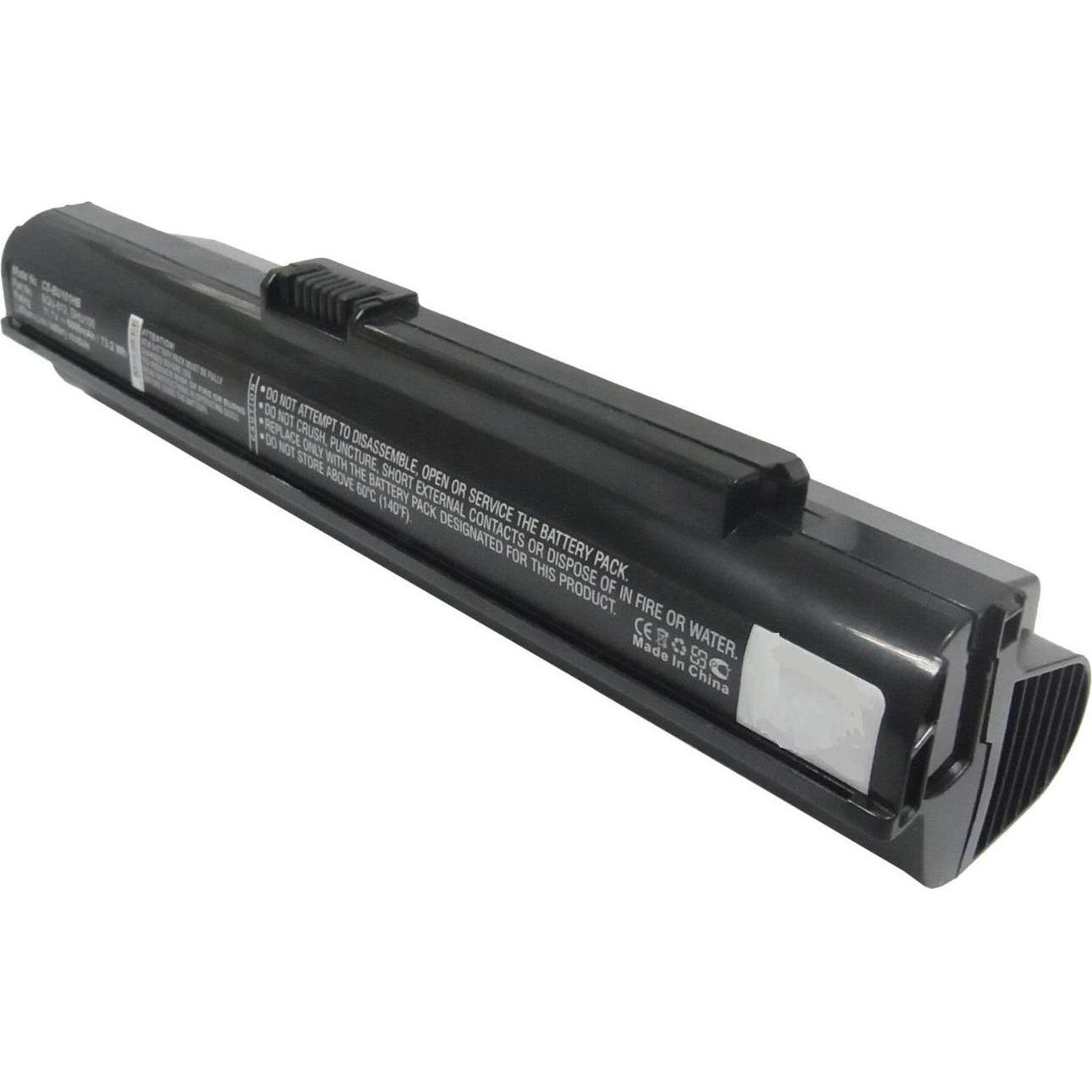 CoreParts Laptop Battery for BenQ (1 Zellen, 6600 mAh), Notebook Akku, Schwarz