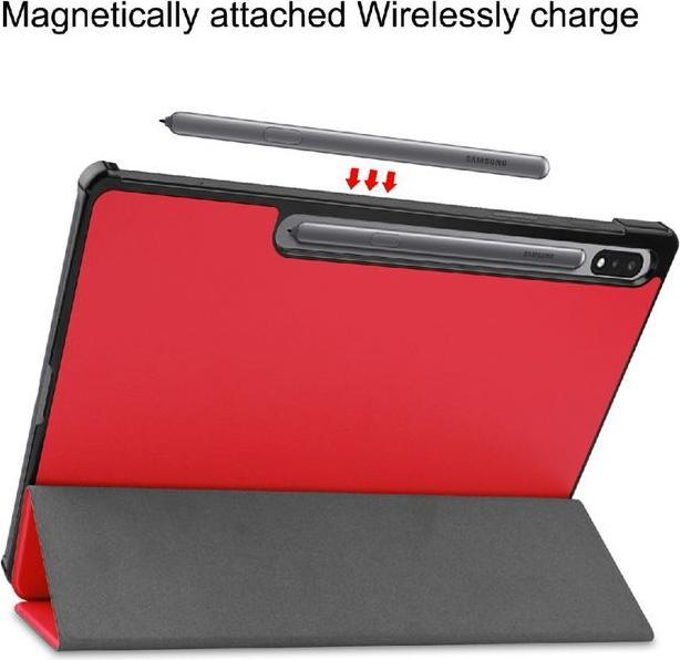 Produktbild MU Classic Dreifach faltbare Leder Hülle (Galaxy Tab S7 FE)