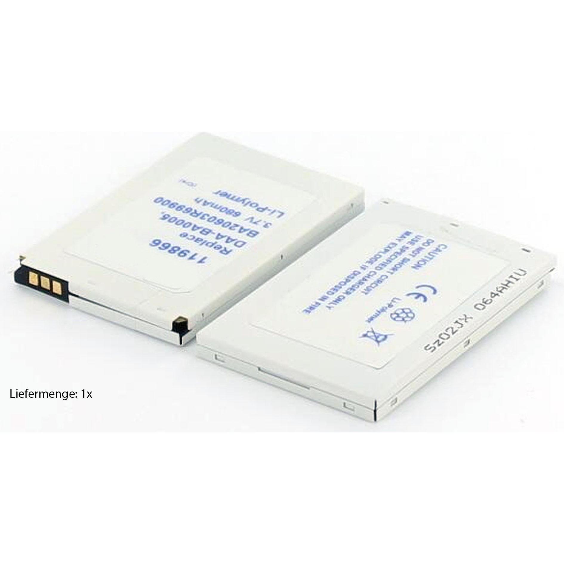 AGI 26793 - Akku - CREATIVE DAP-MD0007 - Schwarz - Lithium-Ion (Li-Ion) - 680 mAh - (1 Stk., 680 mAh), Batterien + Akkus