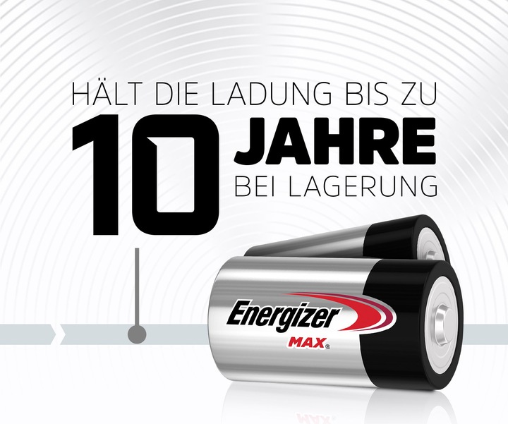 Image du produit Energizer Max Alcaline (2 pcs, D)