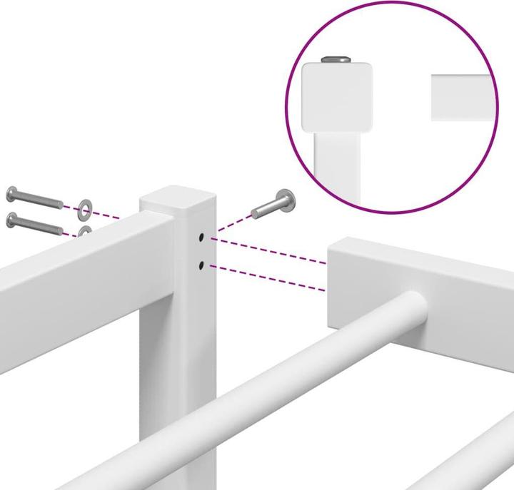 Image du produit vidaXL Bettgestell (75 x 190 cm)