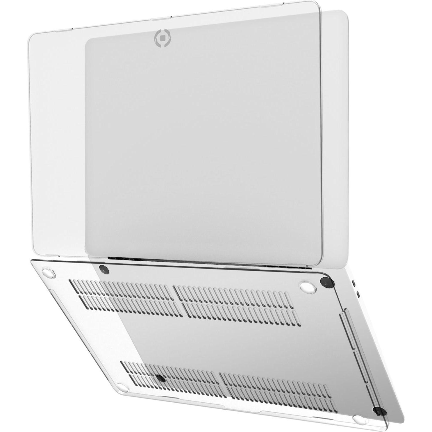 Celly SHIELDAIR13M1 notebooktas 33 cm (13') Cover Transparant (13", Appel), Laptoptas, Transparant