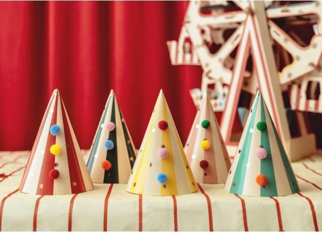 Immagine prodotto Partydeco Cappelli da circo (6 Pezzo/i)