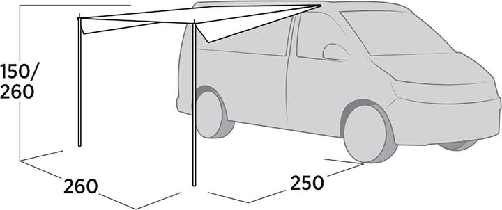 Actual product image Easy Camp Voss (Awning, 2.30 kg)