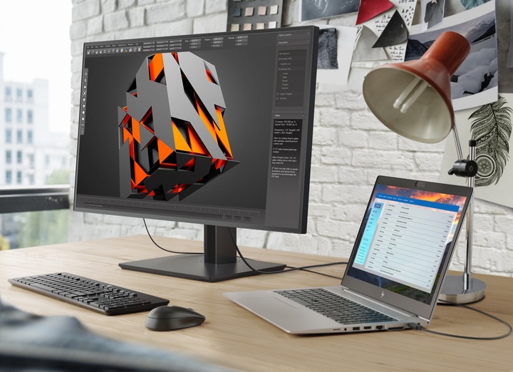 Actual product image HP Elite E273 (1920 x 1080 pixels, 27")