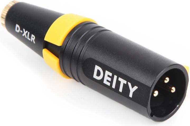Productafbeelding Deity D-XLR (XLR fantoomvoeding naar 3,5 mm TRS converter)