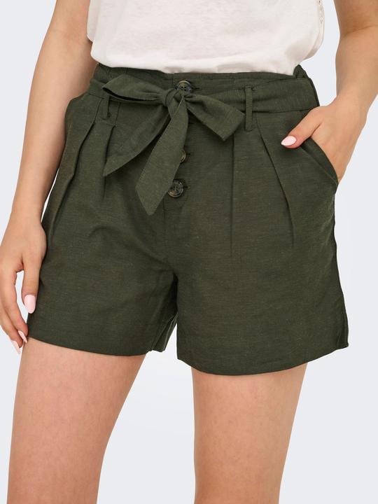 Actual product image Only High Waist Belt Shorts (36)