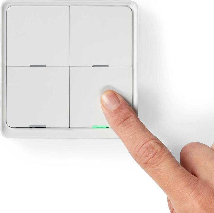 Produktbild Nedis ZBWS40WT Smartlife WiFi Wandschalter, Weiss