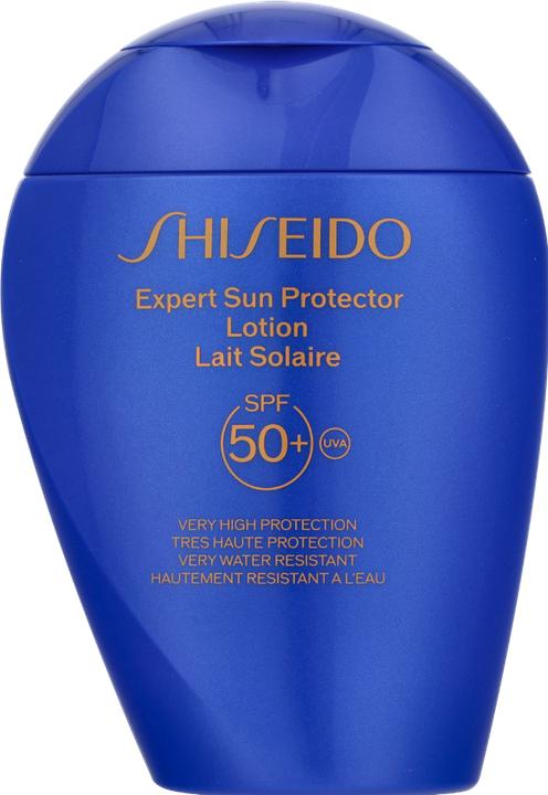 Actual product image Shiseido Expert Sun (Sun lotion, SPF 50+, 150 ml, 208 g)