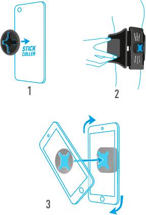 Immagine prodotto Mobilis BRAZALETE UNIV U.FIX RUN KIT. Custodia protettiva per cellulare Custodia da polso nera