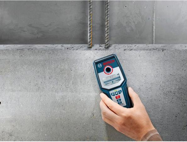 Produktbild Bosch Professional Ortungsgerät GMS 120-27 mit Tasche 2 x 1,5 V LR6-Batterie (AA)