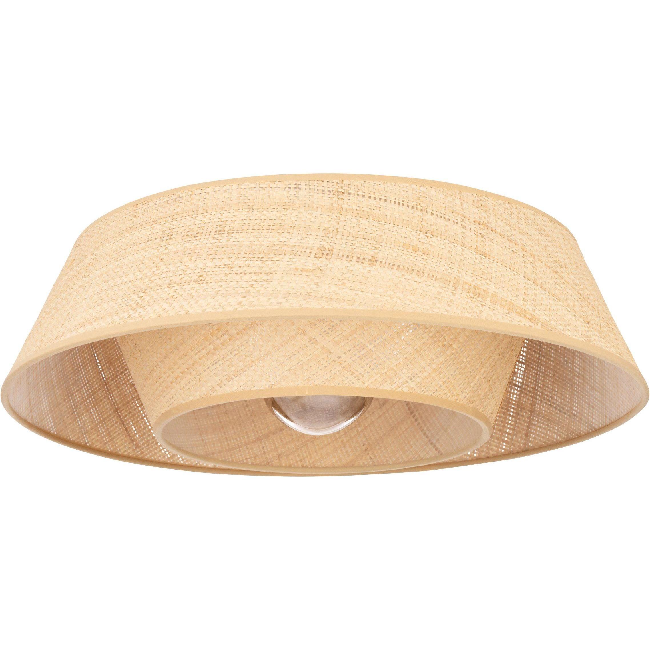 EGLO, Wandleuchte + Deckenleuchte, Deckenleuchte LB24 MARFORD E27 max 60W Bast (E27)