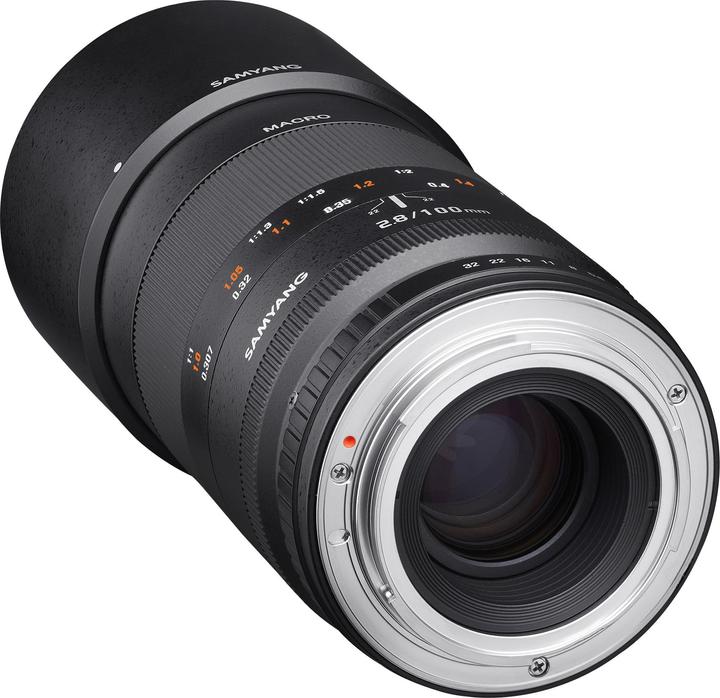 Actual product image Samyang 100mm F2.8 Pentax (Pentax K, full size)