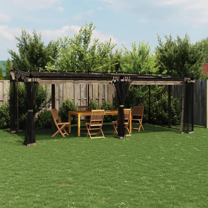 Produktbild vidaXL Pavillon (598 cm, 297 cm)
