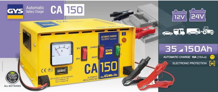 Produktbild GYS acculader CA 150 (12V)