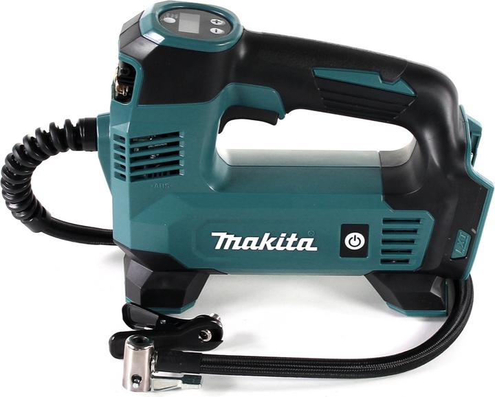 Immagine prodotto Makita DMP 180 RT Compressore a batteria 18 V 8.3 bar + 2x batteria 5.0 Ah + caricatore (8.30 bar, 12 l)