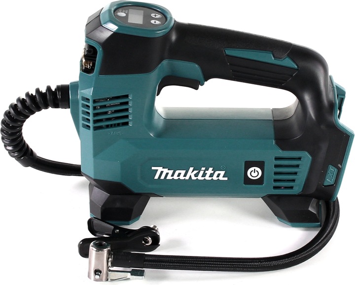 Immagine prodotto Makita DMP 180 RT Compressore a batteria 18 V 8.3 bar + 2x batteria 5.0 Ah + caricatore (8.30 bar, 12 l)