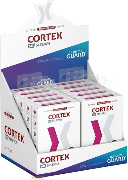 Produktbild Ultimate Guard 60 pochettes Cortex Sleeves format japonais Pink