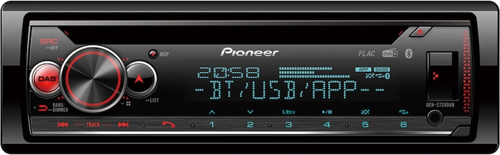 Produktbild Pioneer DEH-S720DAB mit Antenne (Android Auto, Apple Carplay)
