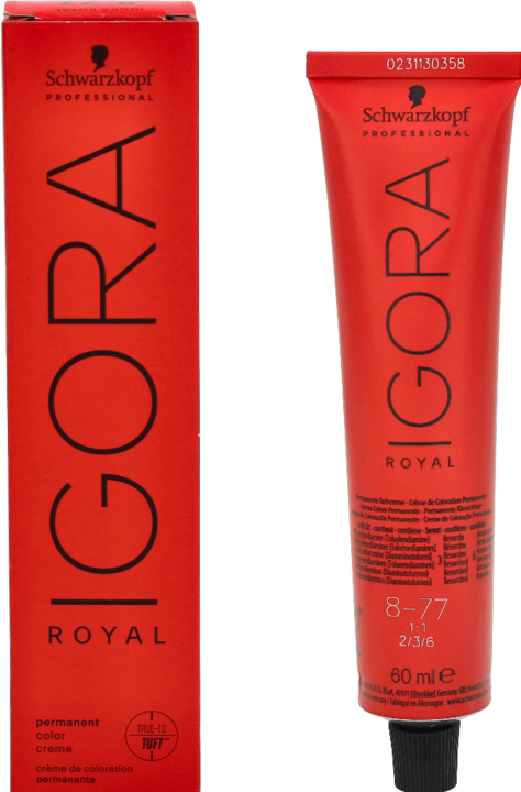 Actual product image Schwarzkopf Professional Igora Royal (8-77 Light blonde copper extra)