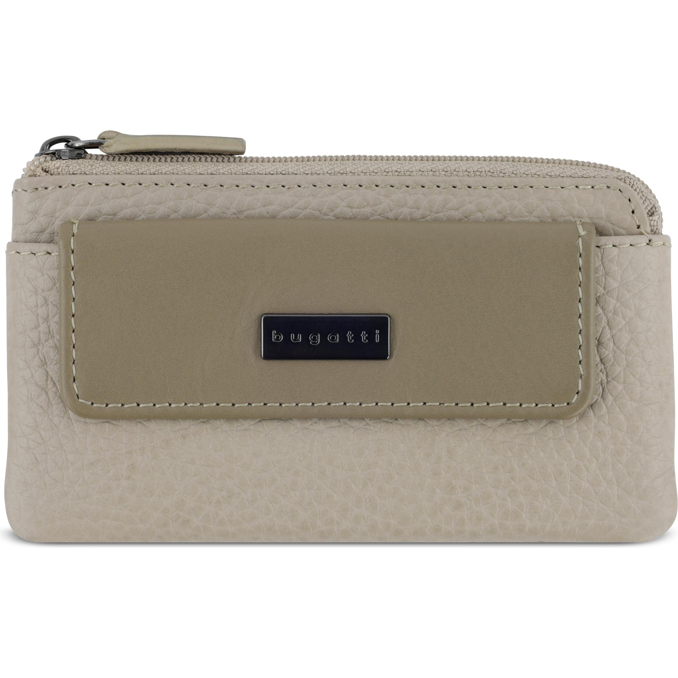 Bugatti, Damen, Portemonnaie, Schlüsseltasche SINA, Beige
