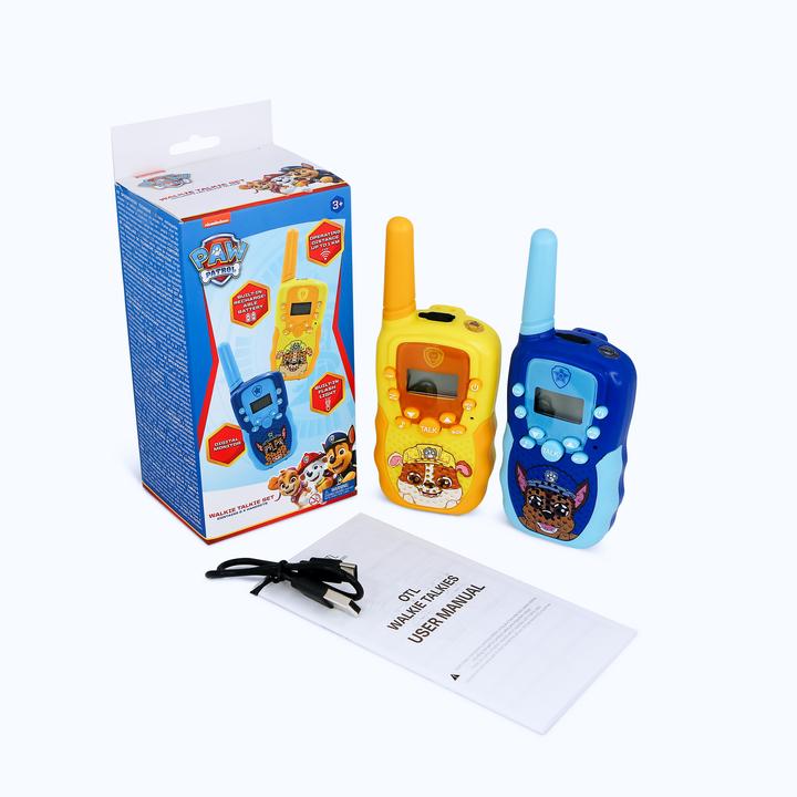 Produktbild OTL Kinder Walkie-Talkies mit 1 Km Reichweite, lange Spielzeit mit starken Li-Ion Akkus, Offizielles (1 km)