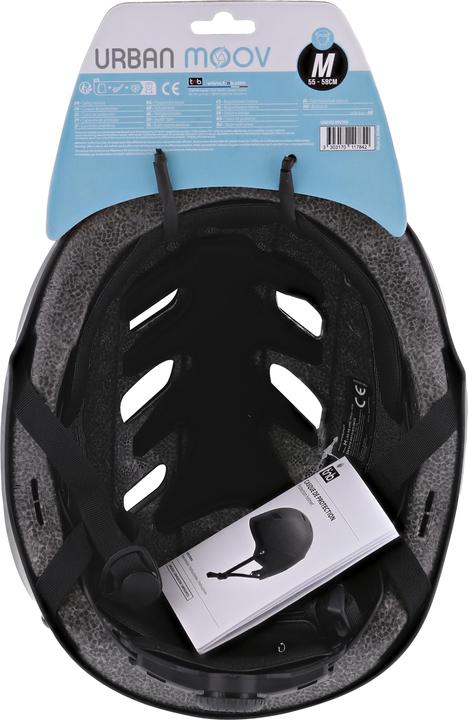 Actual product image T'nB URBAN MOOV safety helmet M black (55 - 57 cm)