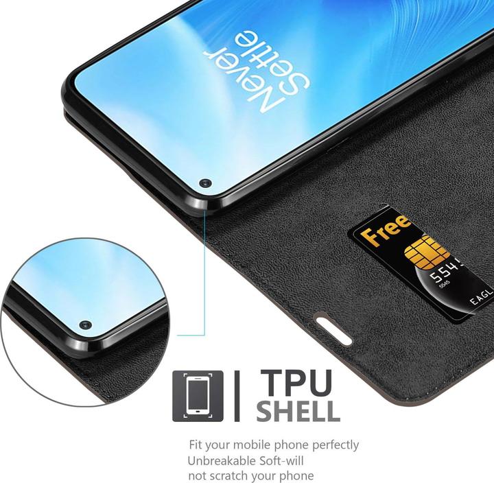 Productafbeelding Cadorabo Boek Invis. Magnetisch deksel (OnePlus Noord N200 5G)