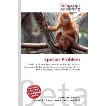 Species Problem, Fachbücher von Lambert M. Surhone, Miriam T. Timpledon, Susan F. Marseken