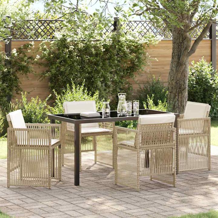 Produktbild vidaXL Garten Essgruppe (140 x 70 x 73 cm)