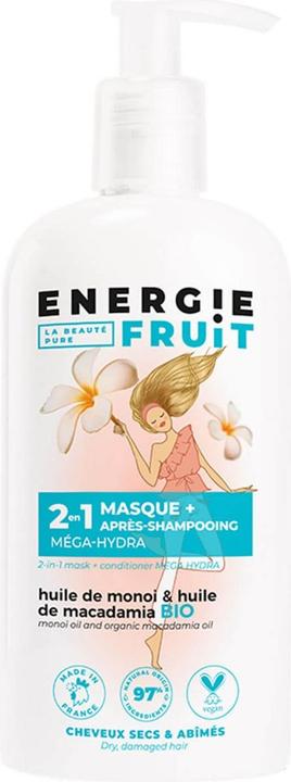 Actual product image Energie Fruit - 2en1 Masque + Après Shampooing Méga-Hydra (300 ml)
