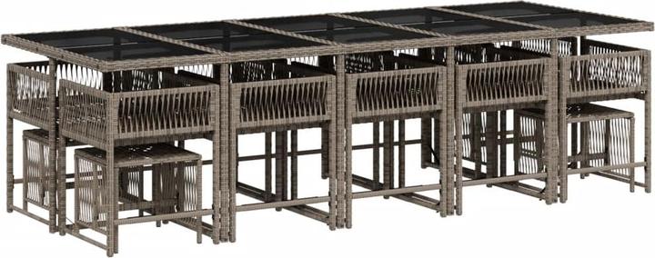 Produktbild vidaXL Garten Essgruppe (275 x 106 x 73 cm)