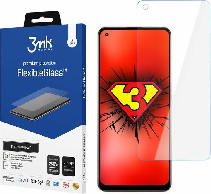 3MK FlexibleGlass Oppo A96 5G Szkło Hybrydowe (1 Stück, Oppo A96 5G)