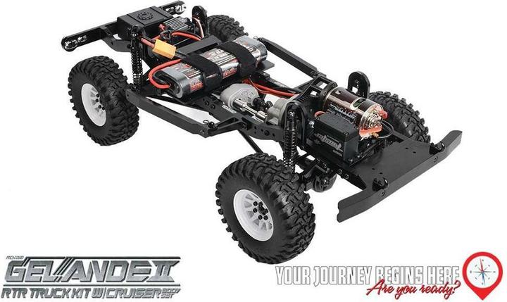 Immagine prodotto Rc4Wd Scala Crawler Terrain II Cruiser RTR, 1:10 (RTR pronto all'uso)
