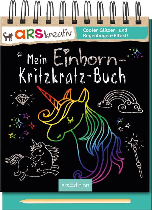 Immagine prodotto Mein Einhorn-Kritzkratz-Buch
